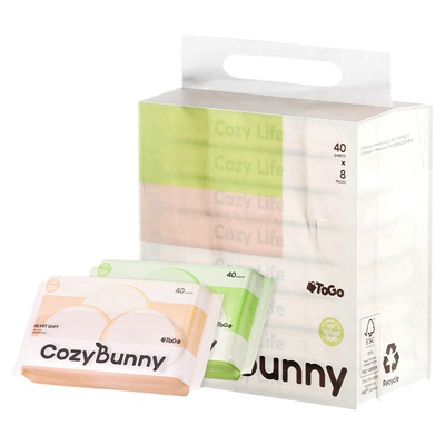 CozyBunny安适兔云柔巾乳霜纸