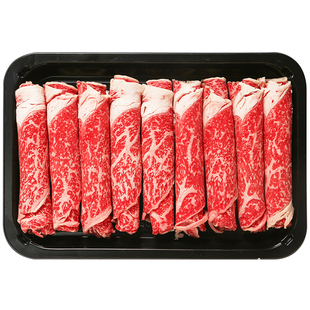 【澳洲老爸】澳洲M9+雪花肥牛卷纯血和牛眼肉原切牛肉卷火锅食材