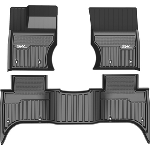 3W全TPE脚垫适用于新款路虎卫士90 110 130专用脚垫 防水后备箱垫