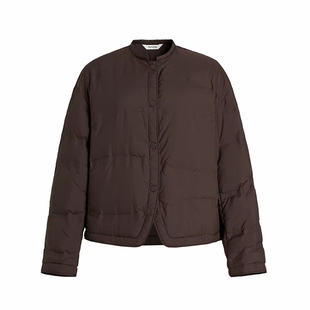 MF玛菲2026春专柜正品新中式 微茧型 咖色羽绒外套A1GB1703Y 3680