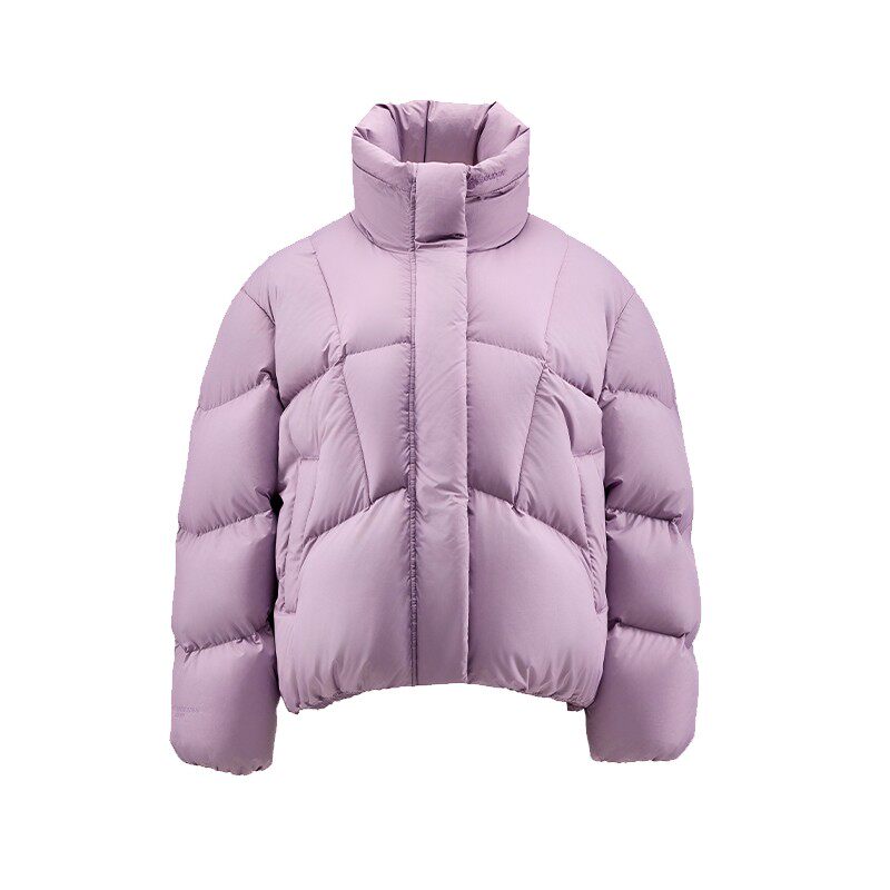 君羽鹅绒服女时尚宽松短款