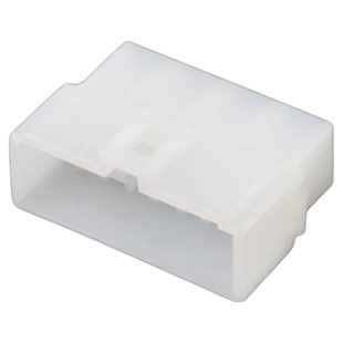 DJ7082A-6.3-21/8孔塑料件汽车接插件车用线束插头连接器 配端子