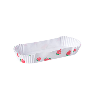 船型淋膜杯圆形蛋糕纸杯高温底托模具烤箱蛋糕模面包纸托烘焙杯子