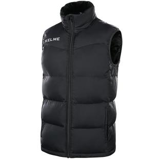 卡尔美运动马甲男立领棉服足球训练背心冬季加厚保暖马夹外套坎肩