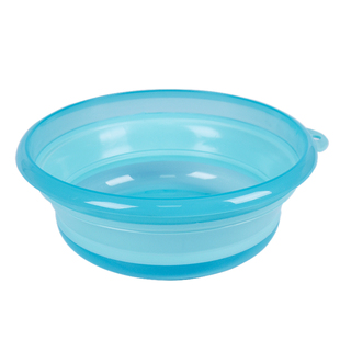 加厚折叠饵料盆开饵盆渔具拌饵盆窝子盆户外旅行便携折叠水盆脸盆