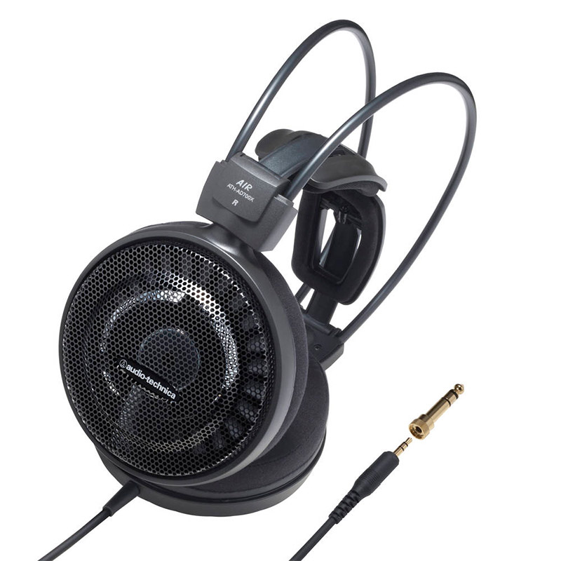 Audio Technica/铁三角 ATH-AD700X开放式空气动圈耳机圆声带行货