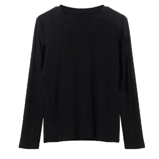 秋冬打底衫女莫代尔半高领纯色内搭上衣薄款大码胖MM春季长袖T恤