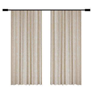 雪尼尔纱帘法式奶油风透光不透人客厅窗帘纱卧室阳台高级感提花纱