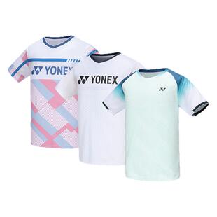 2026新款yonex尤尼克斯羽毛球服yy大赛服男女款短袖T恤速干运动服