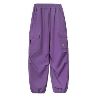 咕噜日记童装儿童工装束脚裤秋男童登山裤耐磨长裤女大童裤子户外