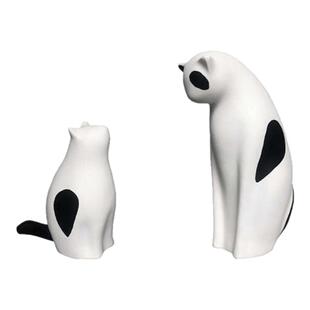 伶珑家居样板房售楼部架空层猫主题场景软装饰品摆件儿童书籍挂画