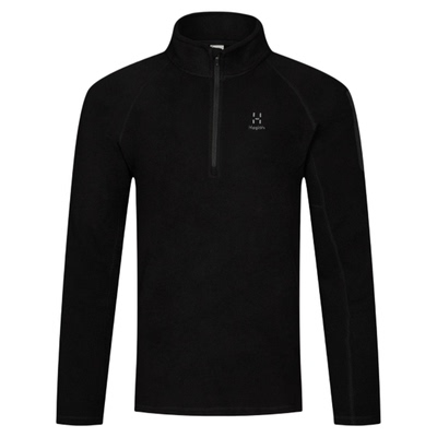 Haglöfs火柴棍Micro fleece 1/2 zip户外男女款保暖抓绒衣上衣