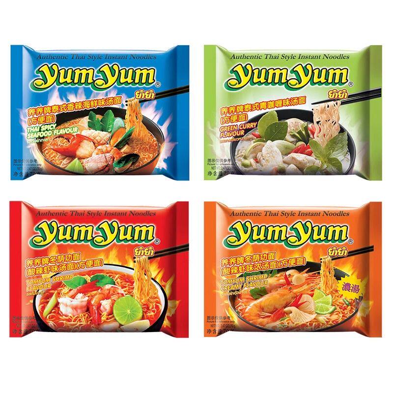 yumyum养养牌冬阴功浓汤面袋装