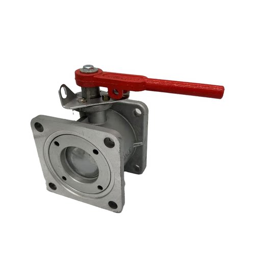 洒水车吸污车球阀直通方形球阀水阀配件铝合金球阀槽车消防65球阀