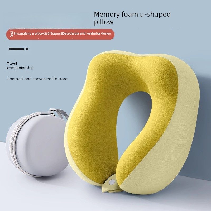U型枕长途旅行隔音降噪睡觉飞机神器火车U形枕脖子护颈旅行头枕