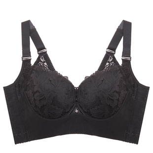 奥维丝丽门店同款内衣女薄大胸显小软钢圈调整型收副乳文胸22220