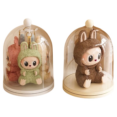 labubu毛绒公仔玩偶手办展示架子