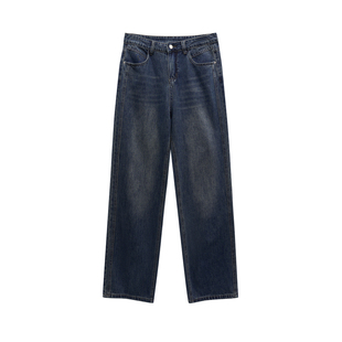 微胖的喵喵梨形身材报恩裤大码胖mm显瘦高腰巨好看的牛仔裤子5393