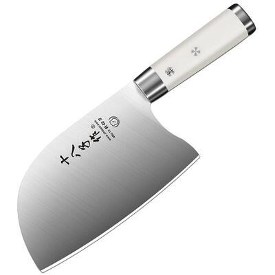 【旗舰正品】十八子作菜刀圆头刀