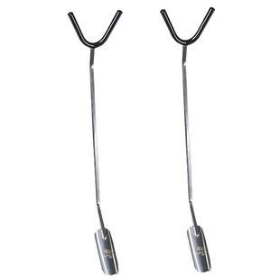 智钓者鱼竿支架后挂飞扬精工炮台插片式不锈钢后挂天线架杆配件