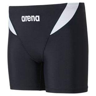 Arena阿瑞娜泳衣男童专业训练紧身速干竞速游泳衣儿童游泳裤平角