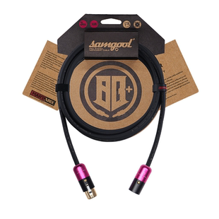 samgool森谷麦克风线话筒连接卡农公对母侬头XLR大三芯平衡长材转