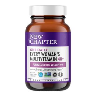 新章NEW40+女士复合维生素更年期营养天然植物提取【临期特惠】