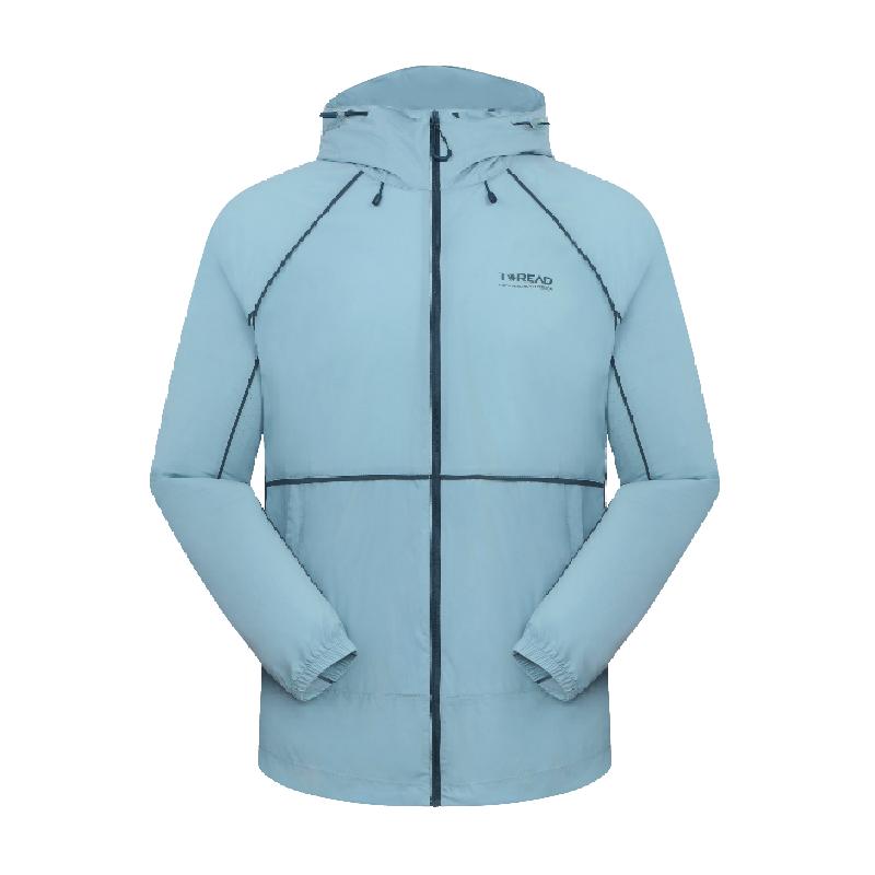 探路者防晒衣女2025新款防紫外线户外徒步旅行登山防晒服男连帽