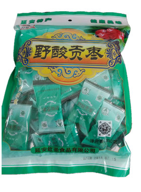 陕西陕北特产延安圣牌酸2包贡枣