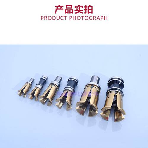 议价全新台湾丸荣四瓣主轴拉刀爪 BT30/BT40/BT50-45度外螺纹内螺
