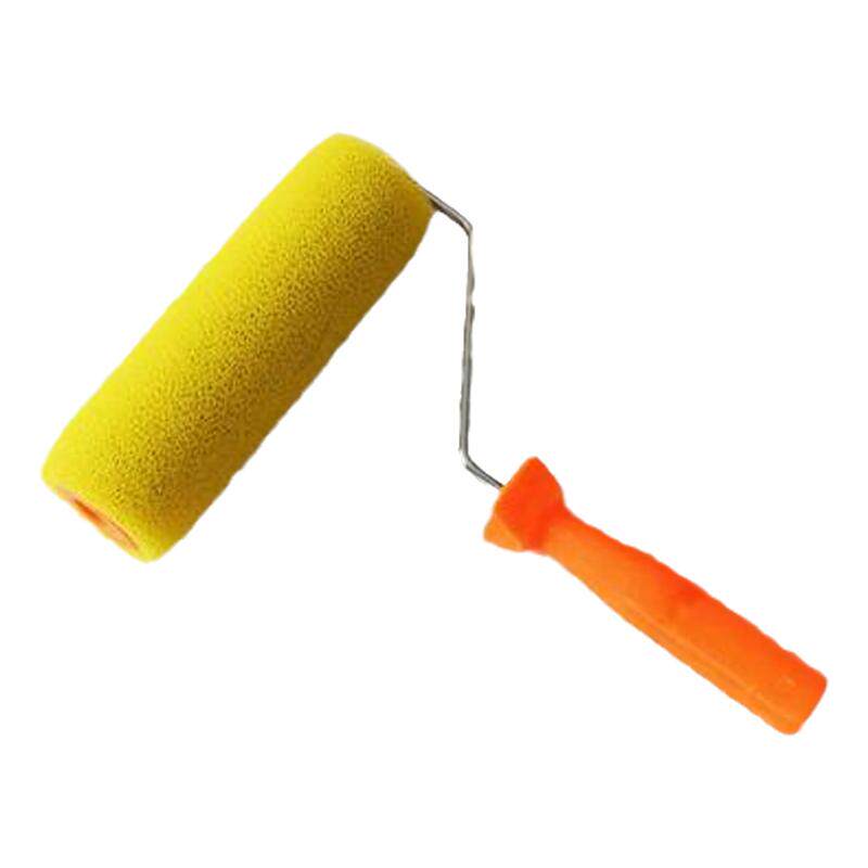 拉毛滚刷带手柄花纹漆专用工具艺术涂料普通滚筒树皮纹滚筒羊毛刷