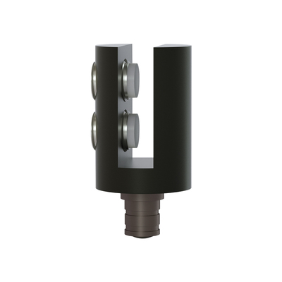 免开孔玻璃合页上下免拉手无框