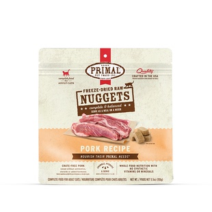 Primal有机冻干猫咪主食小鲜砖生骨肉猫粮伴侣冻干猫猫零食156g