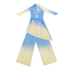 桃李怀中国舞映花雨飘逸扇子舞儿童艺考古典舞演出少儿开场舞表演