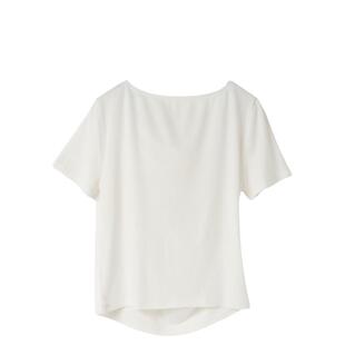 LOWRYS FARM T恤女2026夏季新款条纹荡领正肩短袖上衣638383