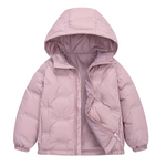 巴拉可儿儿童轻薄羽绒服男童短款新款中大童男女童保暖连帽外套潮