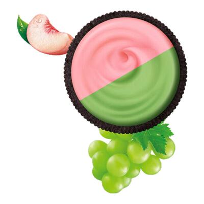 奥利奥水晶葡萄味+水蜜桃味