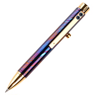 指玩屋 TIMAZE战术枪栓笔钛合金属多功能户外工具便携防身EDC玩具