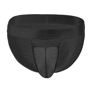 男士性感低腰内裤网孔透气高叉三角裤U凸紧身小裤衩个性特色潮