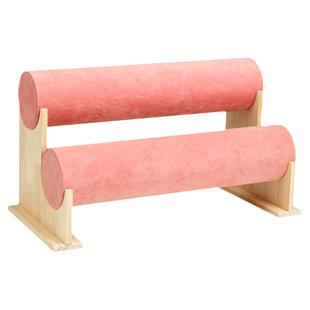 发箍架子展示架发箍收纳展示架压发发箍架陈列道具架子实木头箍架