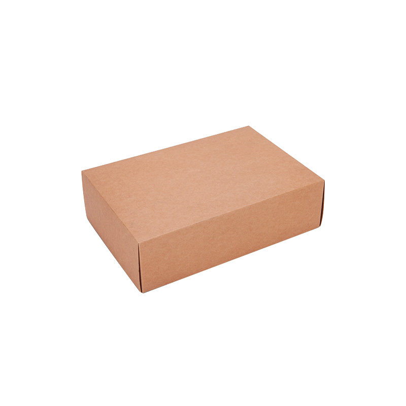 现货牛皮纸包装盒天地盖礼物小饰品盒手工皂抽屉盒礼品盒定制