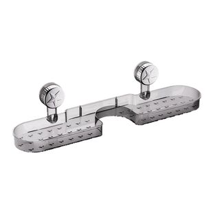 吸盘洗漱台置物架壁挂免打孔卫生间浴室镜前洗手池水龙头收纳挂架