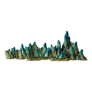 铜师傅《千里江山》假山摆件