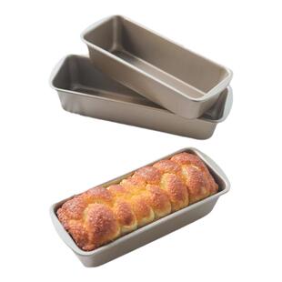 烘焙模具金色长方形蛋糕模具长条吐司模具不粘涂层碳钢家用diy模