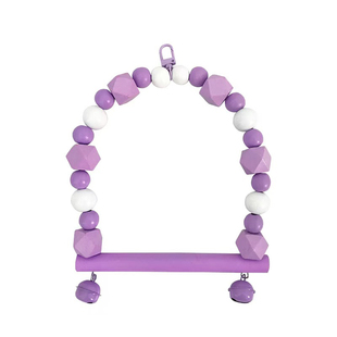 啾啾小屋鹦鹉秋千互动攀爬玄风牡丹虎皮鸟玩具鹦鹉站台鸟笼装饰