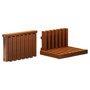 实木换鞋凳折叠极窄壁挂式入户门穿鞋凳门口家用新款挂墙隐形凳子