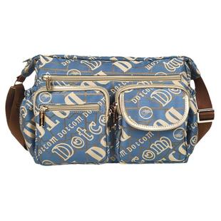 盛装舞步新款时尚潮流休闲帆布斜挎包大号旅游包妈妈包X205