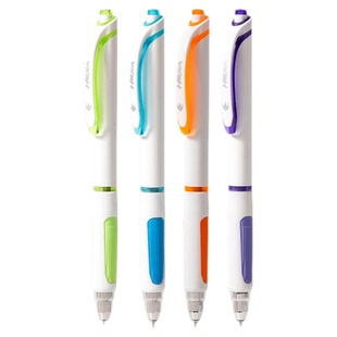 得力三珠猎手速干CS头三核芯三球珠速干按动中性笔双珠笔学生高中初中生用速干笔高颜值科技感笔六边形舰队笔