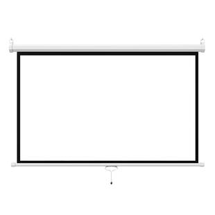 播掌门适用于极米Z6X/Z9X/RS20/Play6/H6投影仪光子幕布手拉幕布无需电动自锁手动幕100/120寸壁挂投影布家用