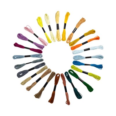 十字绣线配线补线DIY棉线